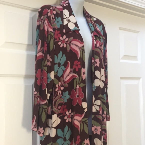 Slinky Brand jacket size Large cute print - Picture 2 of 4